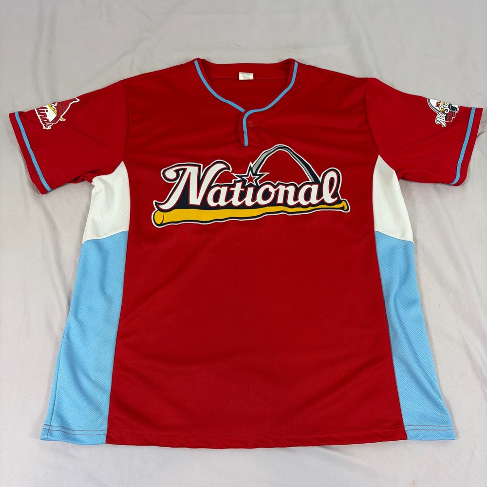St Louis Cardinals 2009 MLB All Star Game National League Jersey Red Mens XL